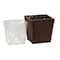 Household Essentials 10" Woven Square Waste Basket